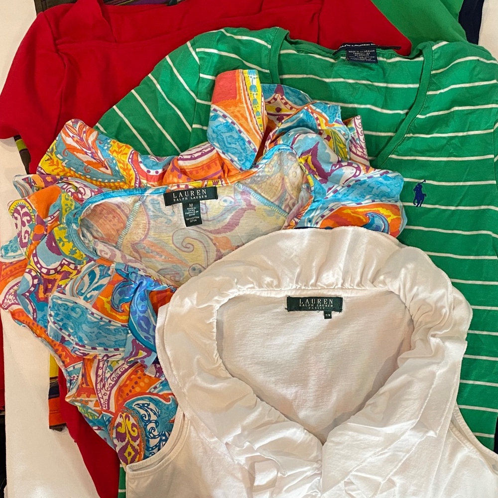 Lauren Ralph Lauren L–RL Active Ralph 
Lauren Sport shirts– all size M, you pick - Picture 4 of 16